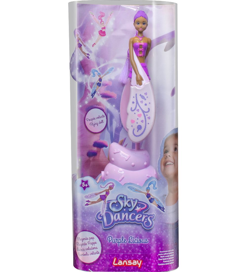 Sky Dancers Dukke - 18 Cm.- Purple Licious