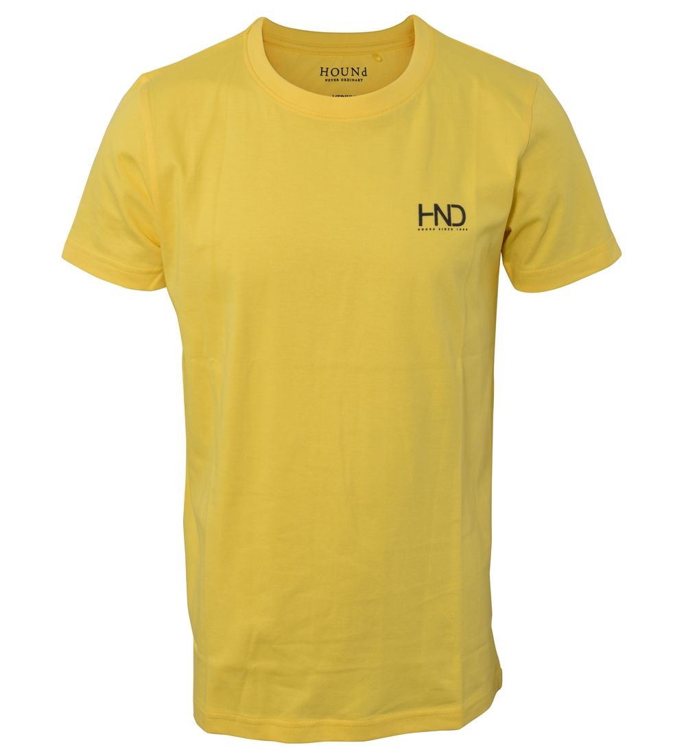 Hound T-shirt - Lemon Yellow