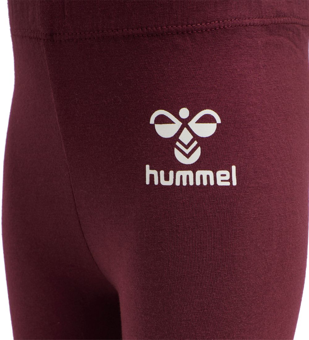 Hummel Leggings - hmlMauilino - Lilla