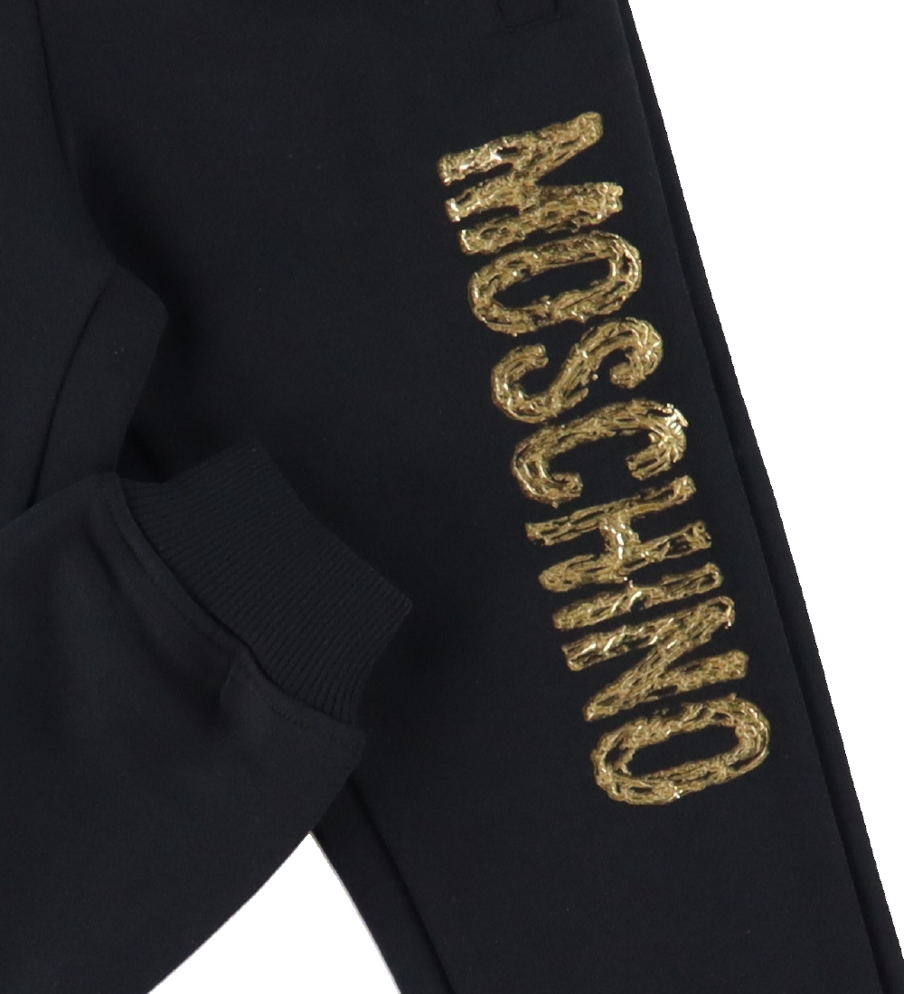 Moschino Sweatpants - Sort m. Guld