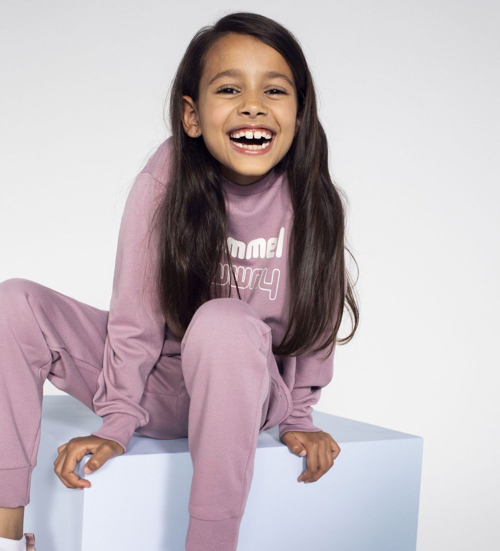 Hummel Sweatsæt - hmlNEW - Rosa