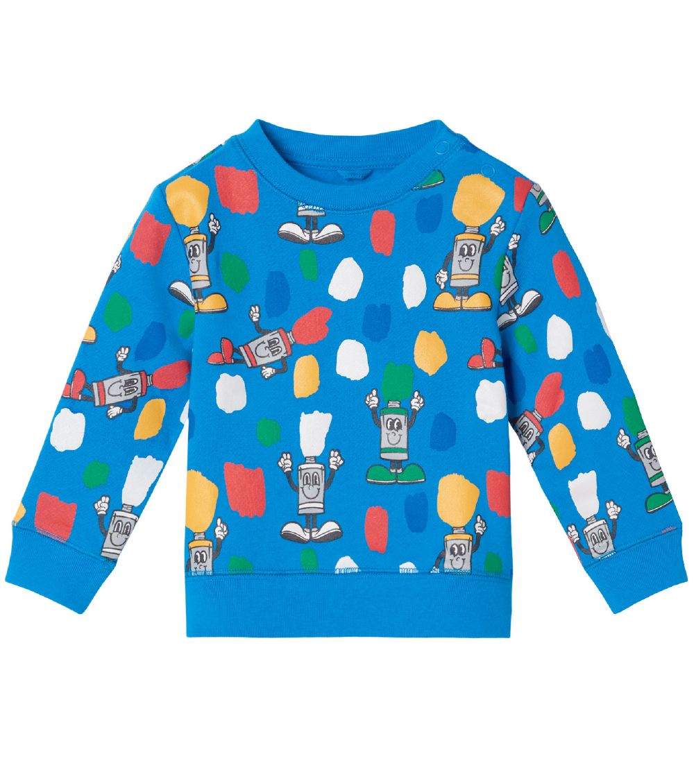 Stella McCartney Kids Sweatsæt - Paint Tube - Blå