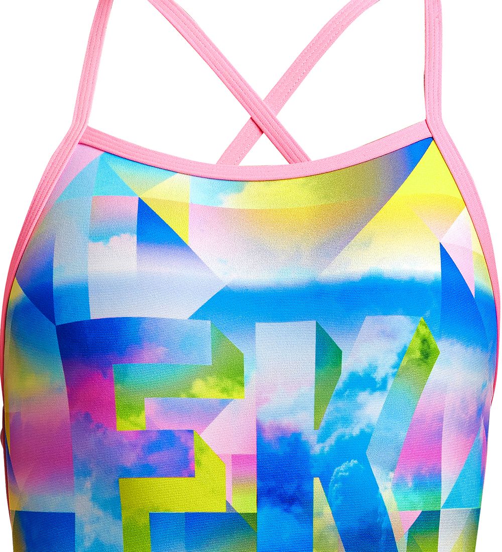 Funkita Badedragt - UV50+ - Strapped in - Counting Clouds