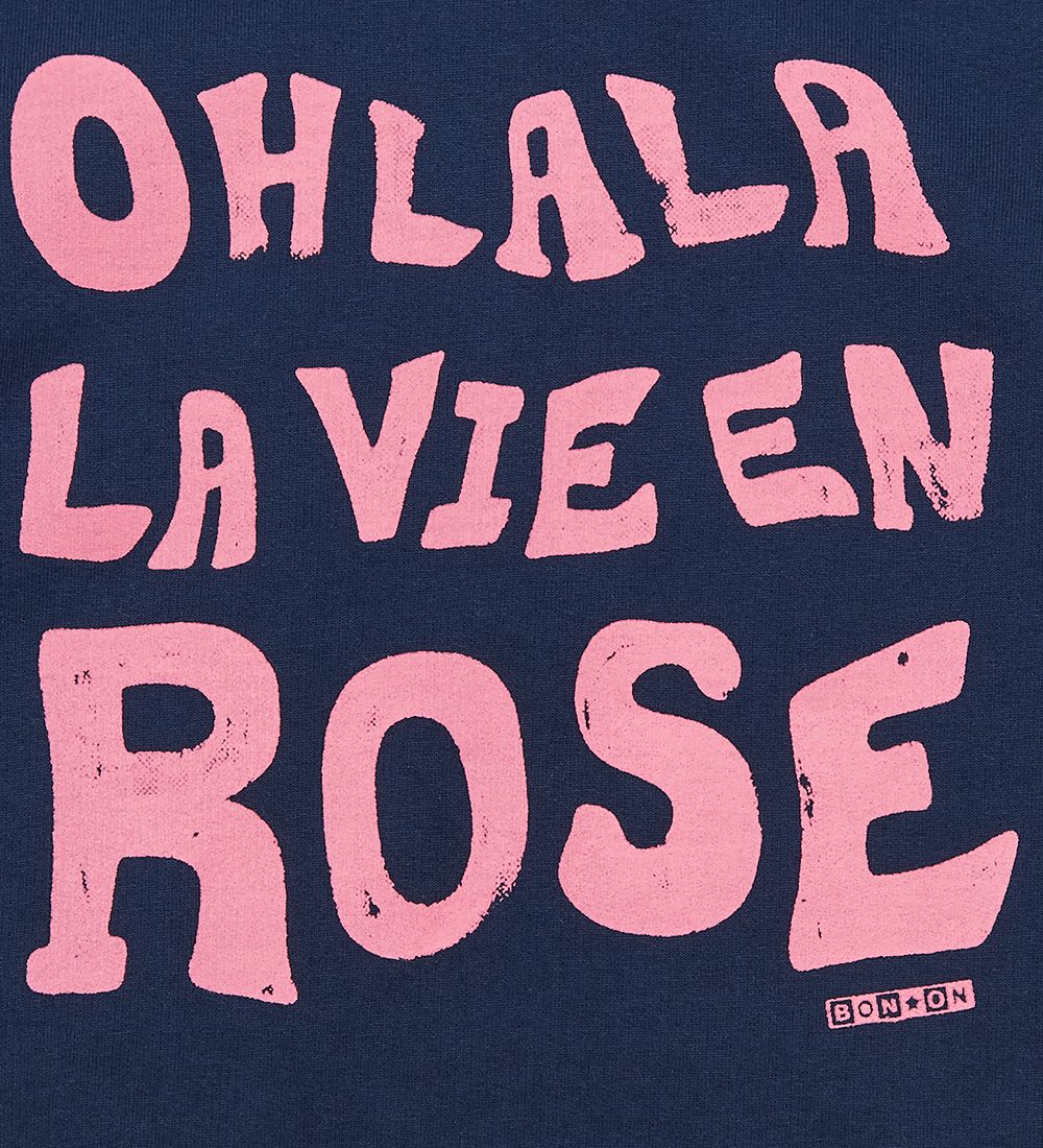 Bonton Sweatshirt - La Vie en Rose - Clair De Lune