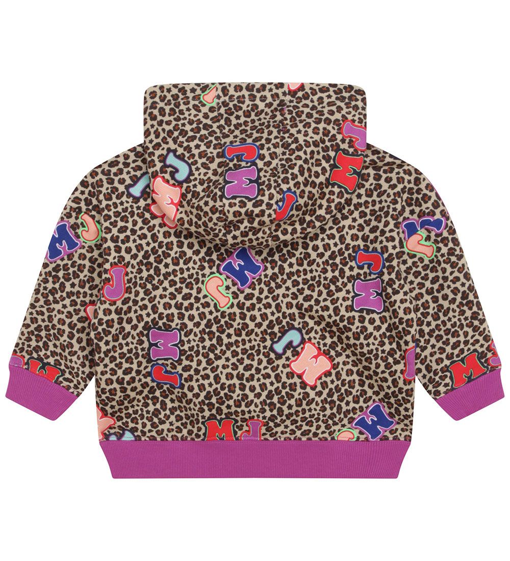 Little Marc Jacobs Hættetrøje - Urban Jungle - Raspberry