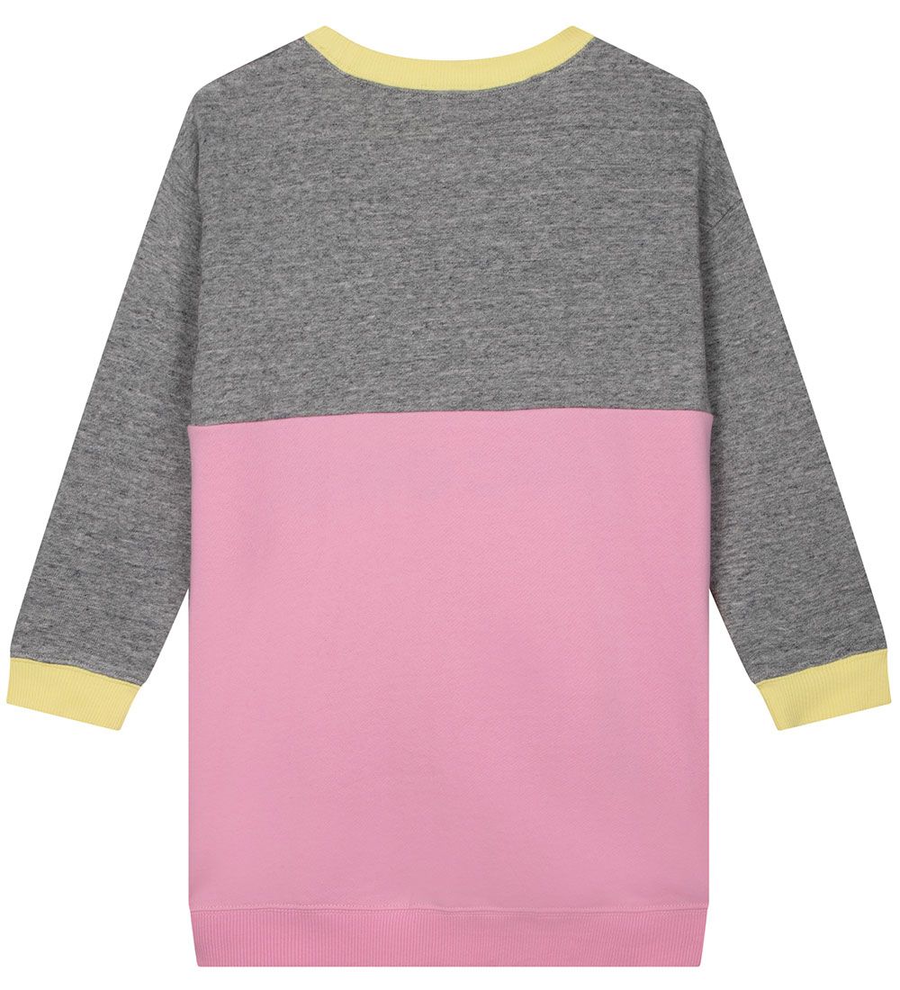 Little Marc Jacobs Sweatkjole - Cosmic Nature - Pink/Gråmeleret
