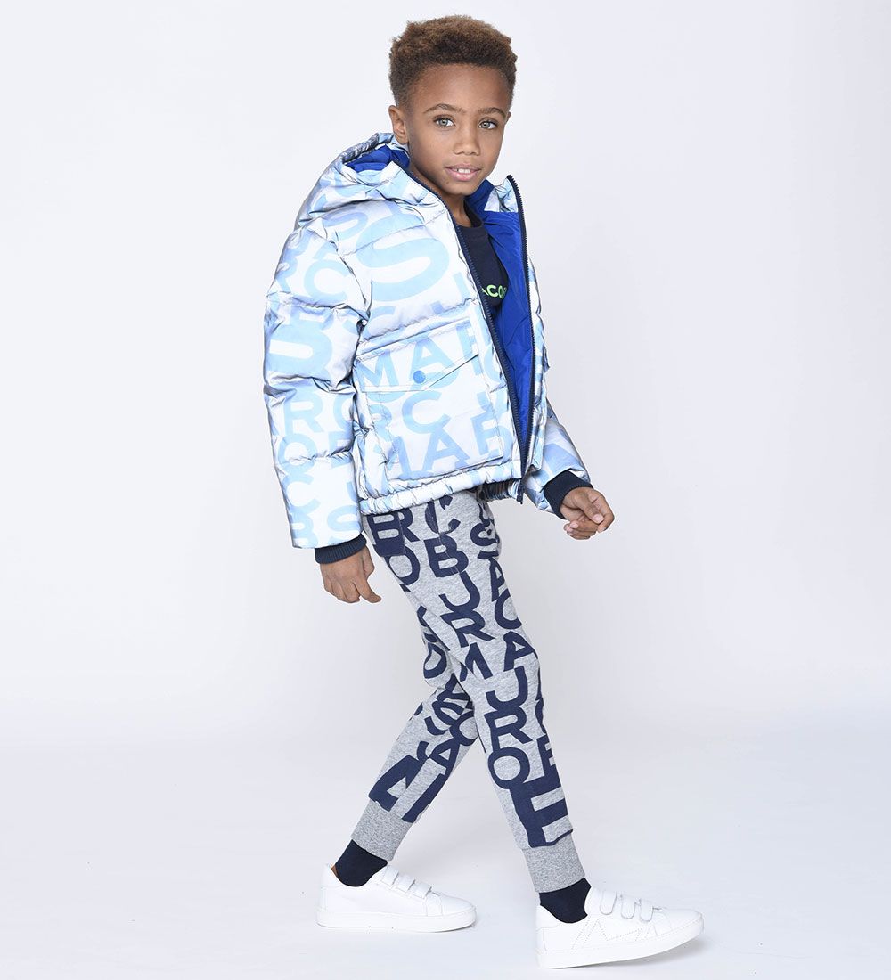 Little Marc Jacobs Sweatpants - Cosmic Nature - Gråmeleret m. Na