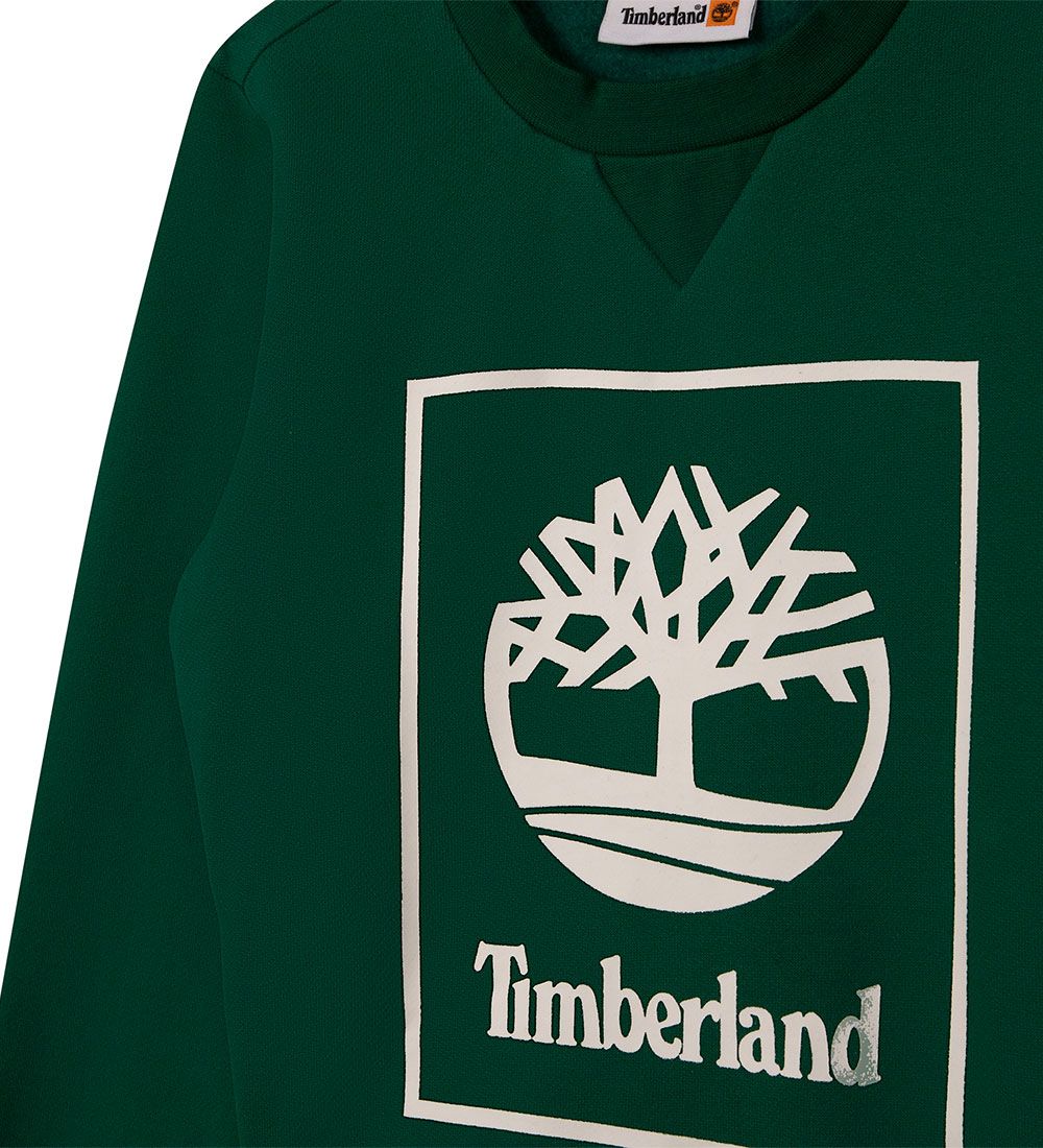 Timberland Sweatshirt - Ambiance - Dark Green m. Hvid