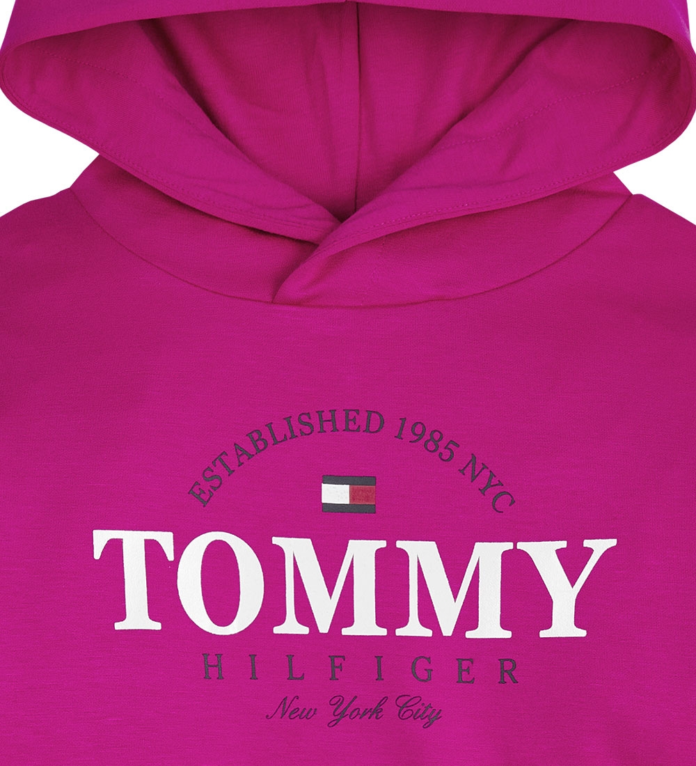 Tommy Hilfiger Httetrje - Foil Graphic - Eccentric Magenta