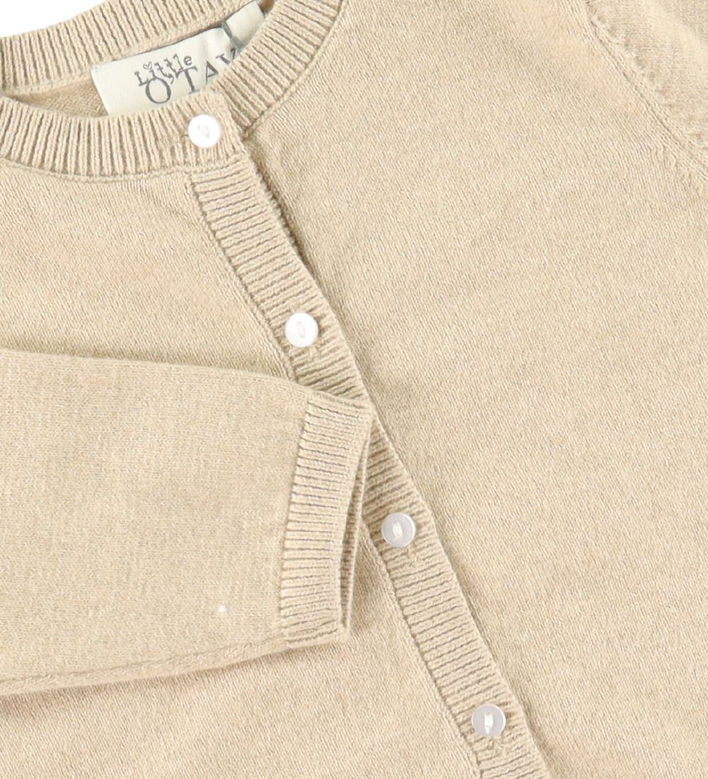 Little O'TAY Cardigan - Strik - Atlas - Solid - Bomuld/Kashmir -