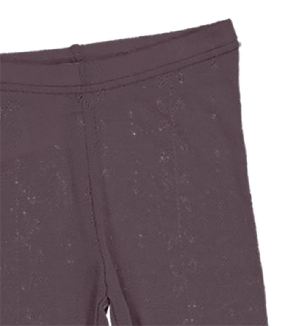 MarMar Leggings - Leg - Uld - Plum