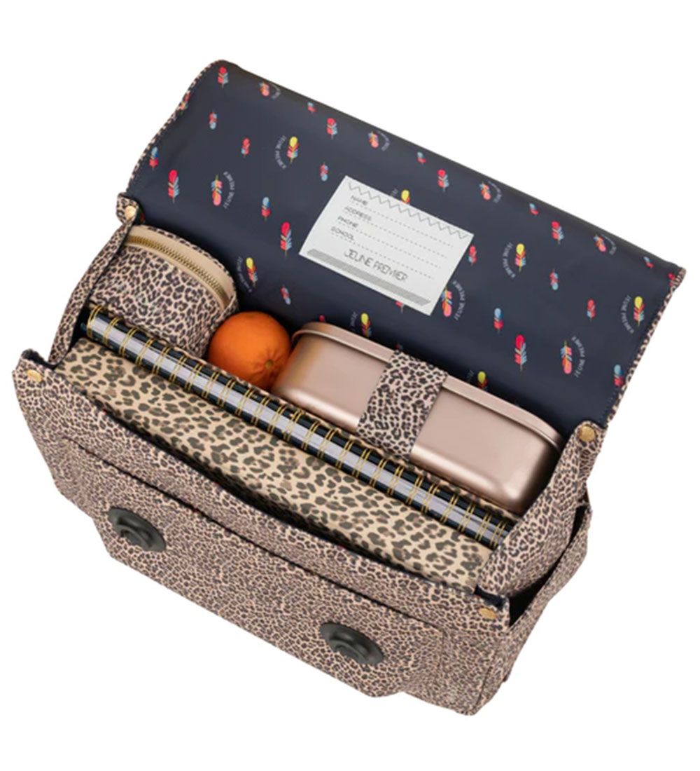 Jeune Premier Taske - It Bag Midi - Leopard Cherry