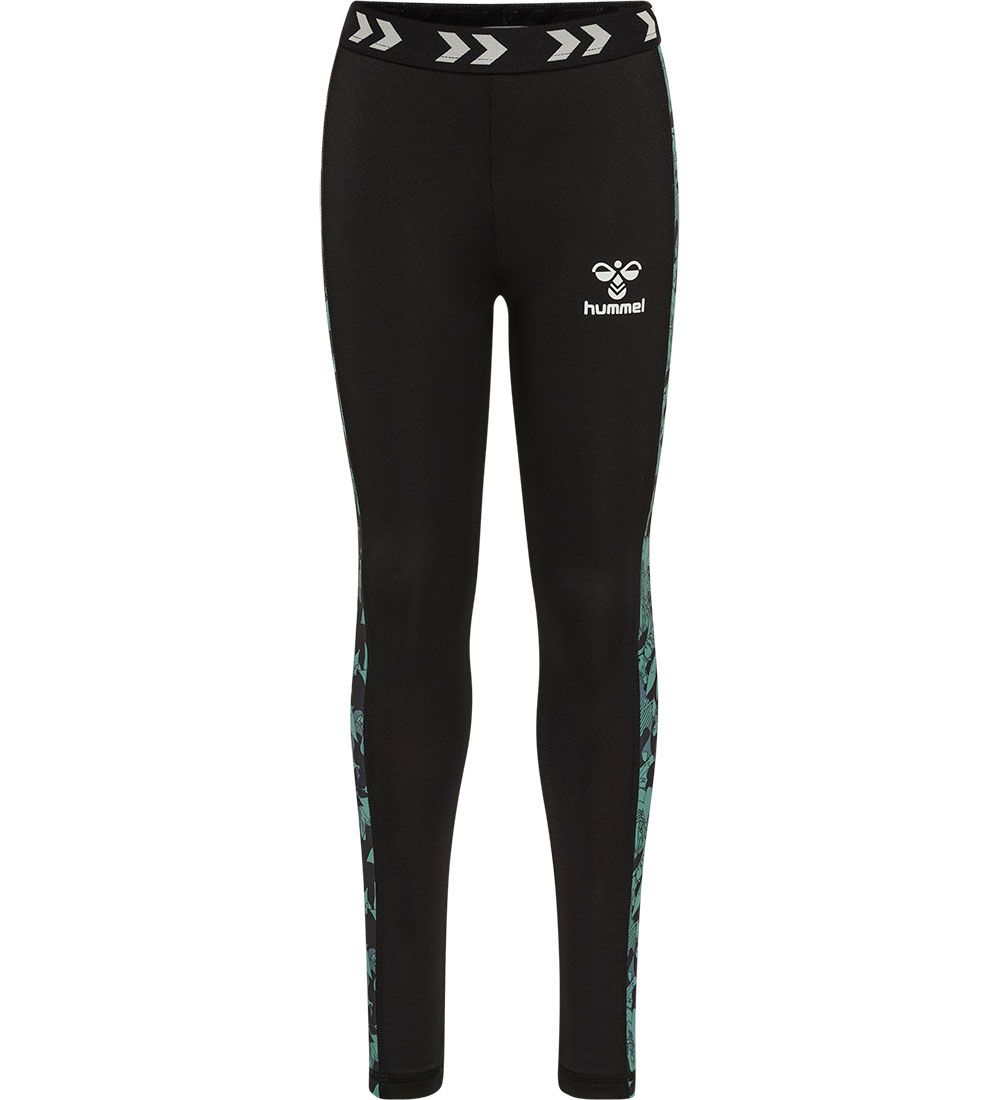 Hummel Leggings - hmlNanna - Mineral Blue