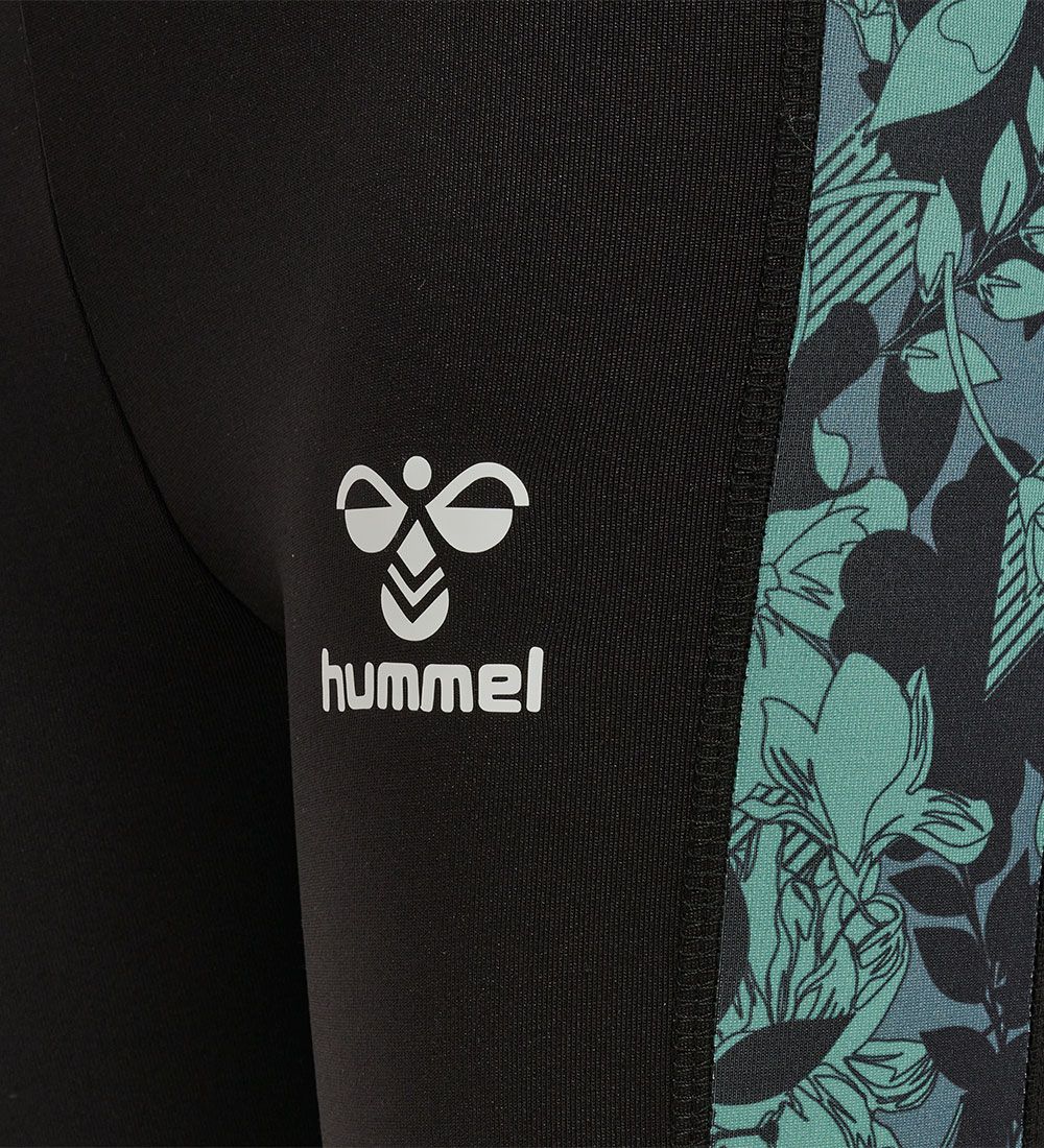 Hummel Leggings - hmlNanna - Mineral Blue