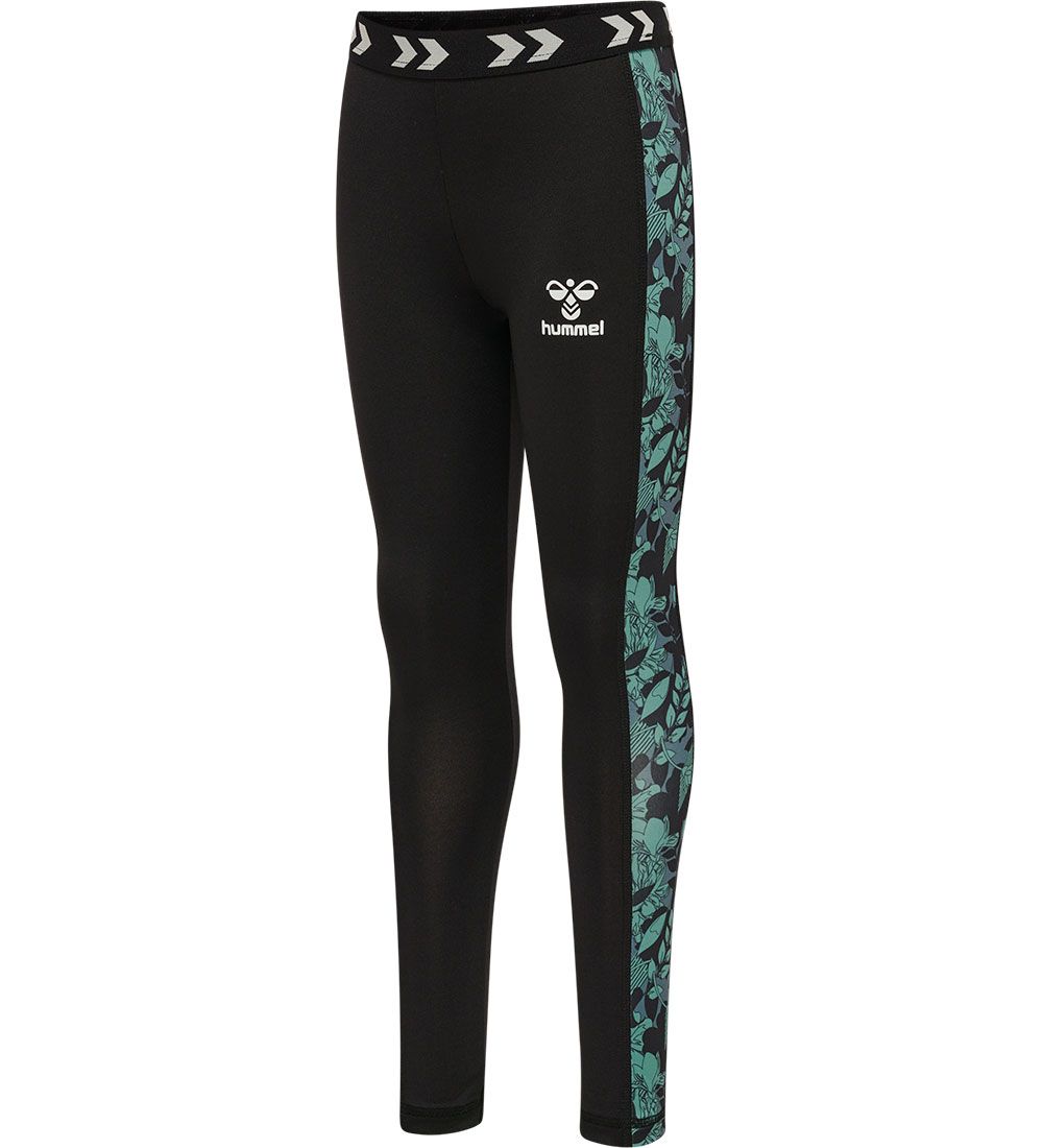 Hummel Leggings - hmlNanna - Mineral Blue