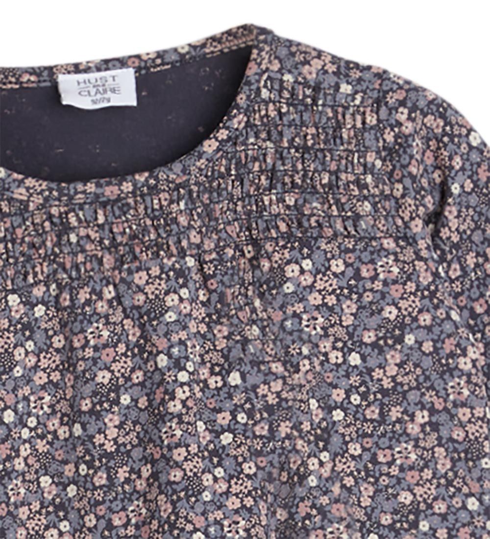 Hust and Claire Bluse - Arlene - Concrete