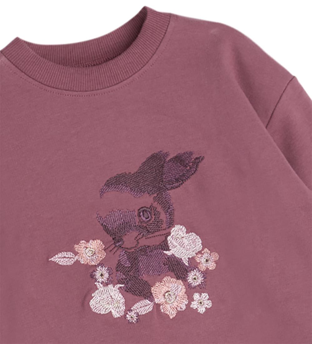 Hust and Claire Sweatshirt - Sabell - Purple Fig