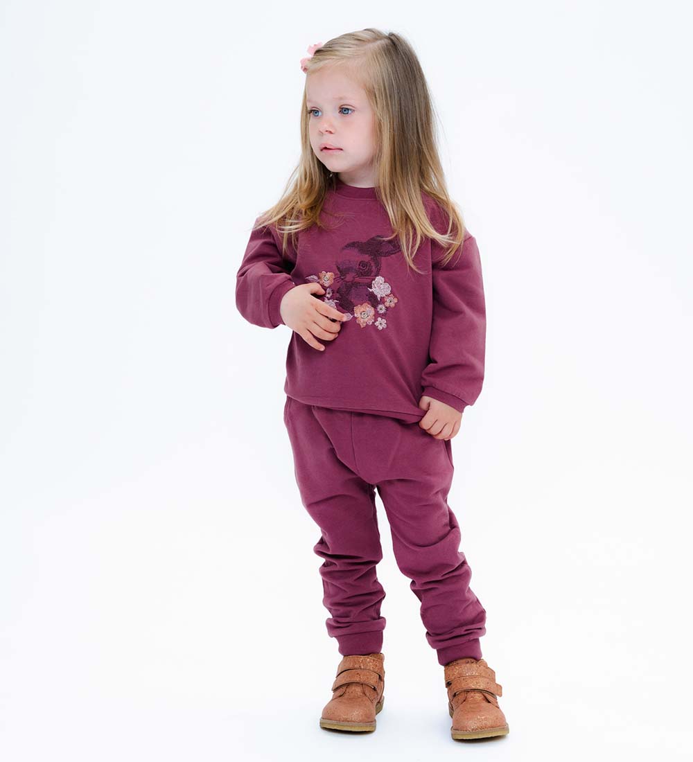Hust and Claire Sweatshirt - Sabell - Purple Fig