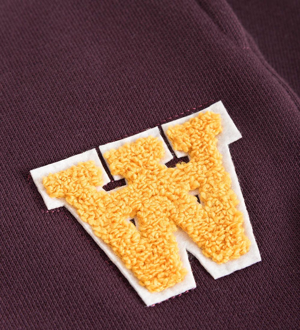 Wood Wood Sweatpants - Ran - Burgundy
