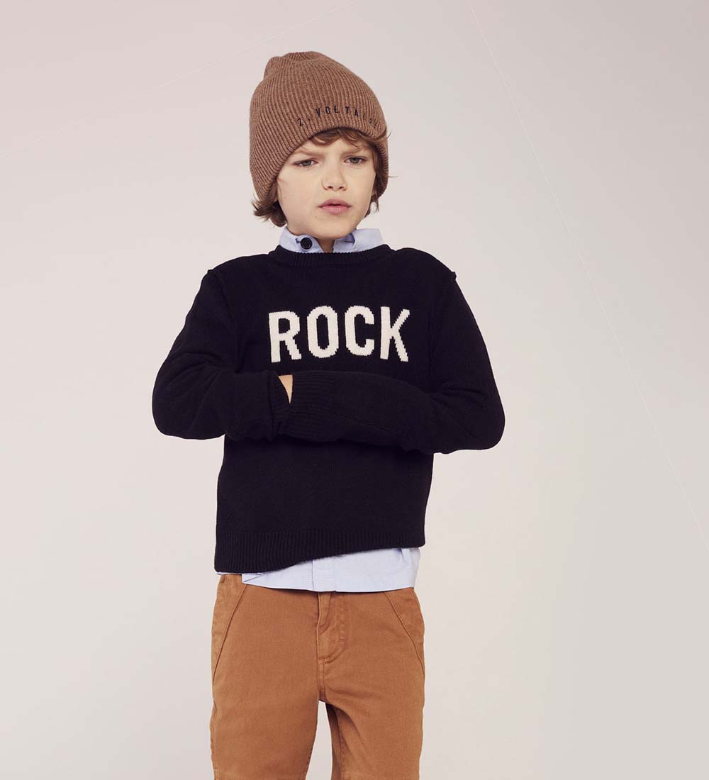 Zadig & Voltaire Bluse - Uld - Wild Sound - Sort