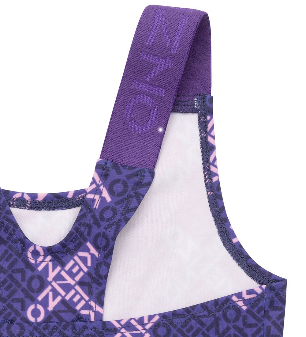 Kenzo Træningstop - Energy - Plum m. Logoer