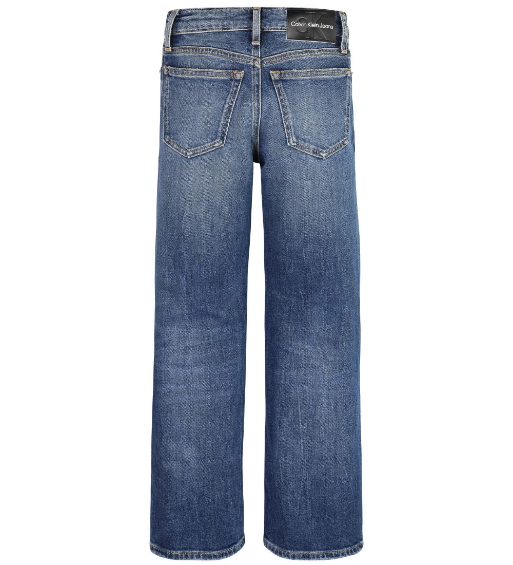Calvin Klein Jeans - Wide Leg HR - Visual Mid Blue