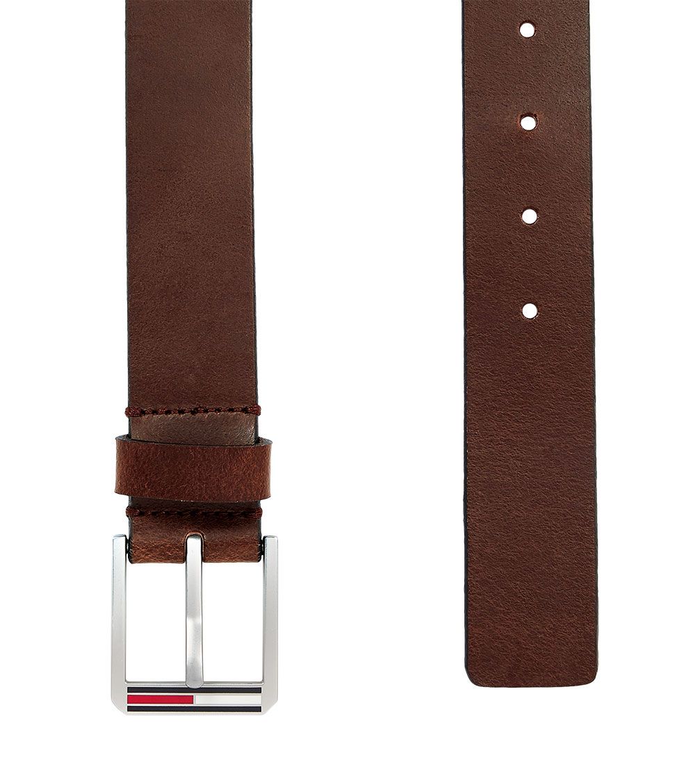 Tommy Hilfiger Blte - Essential Leather - 3,5 cm - Brun