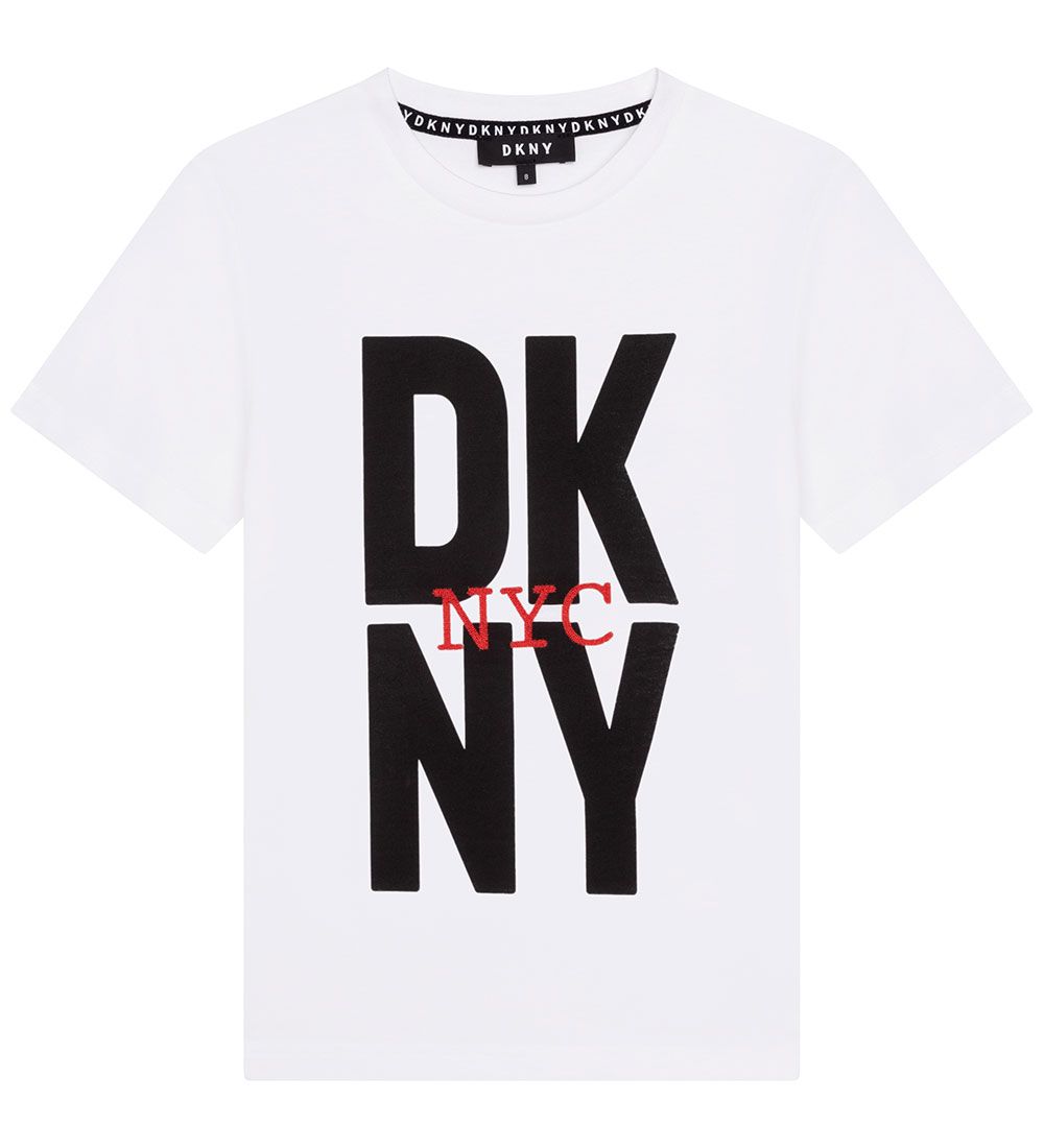 DKNY T-shirt - Hvid m. Sort