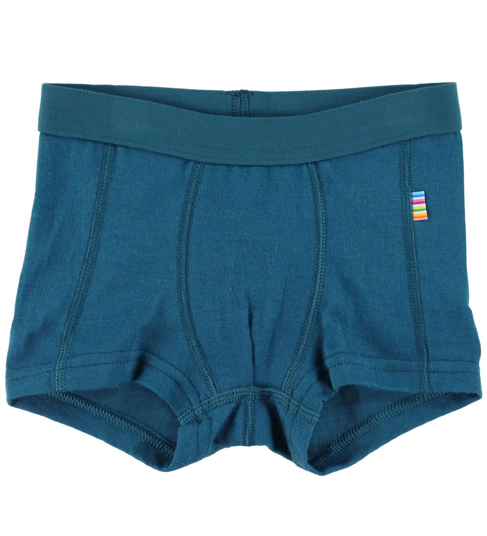 Joha Boxershorts - Uld - Mørkeblå