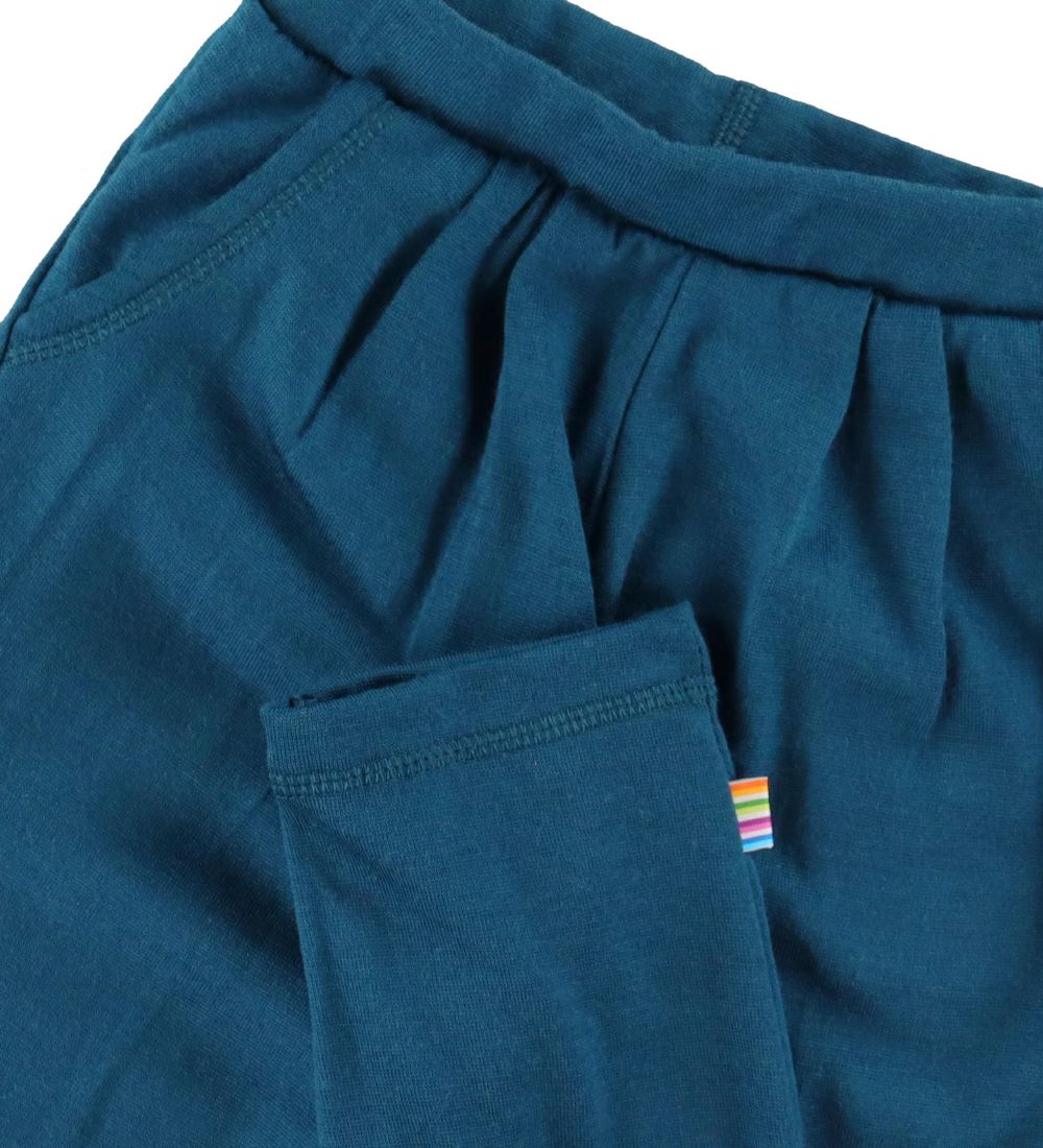 Joha Leggings - Uld - Mørkeblå