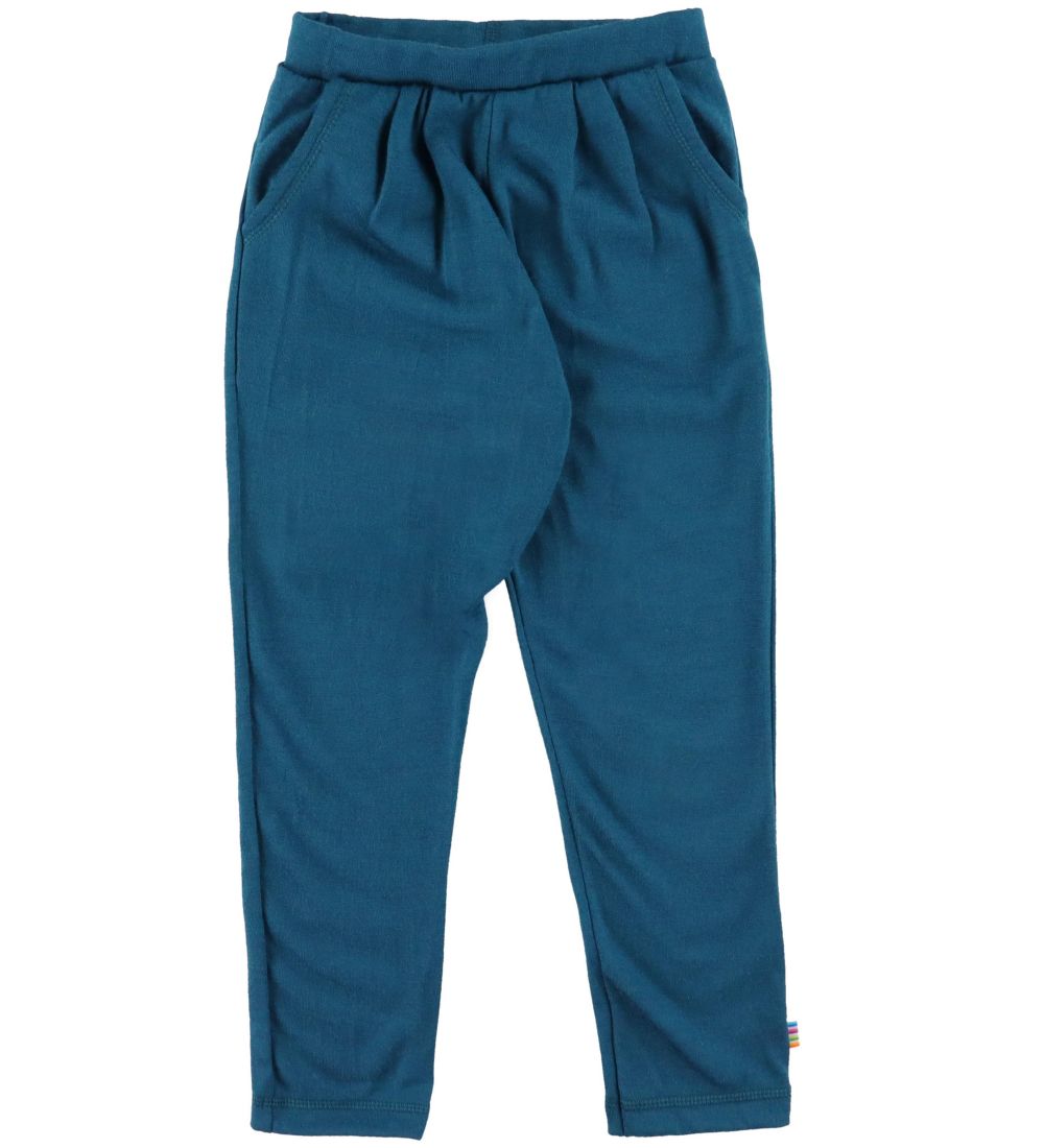 Joha Leggings - Uld - Mørkeblå