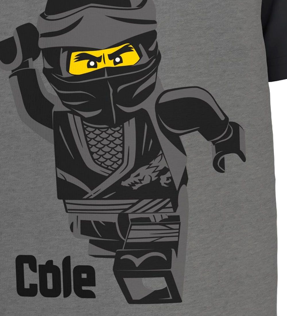 LEGO Ninjago T-shirt - Dark Grey Melang
