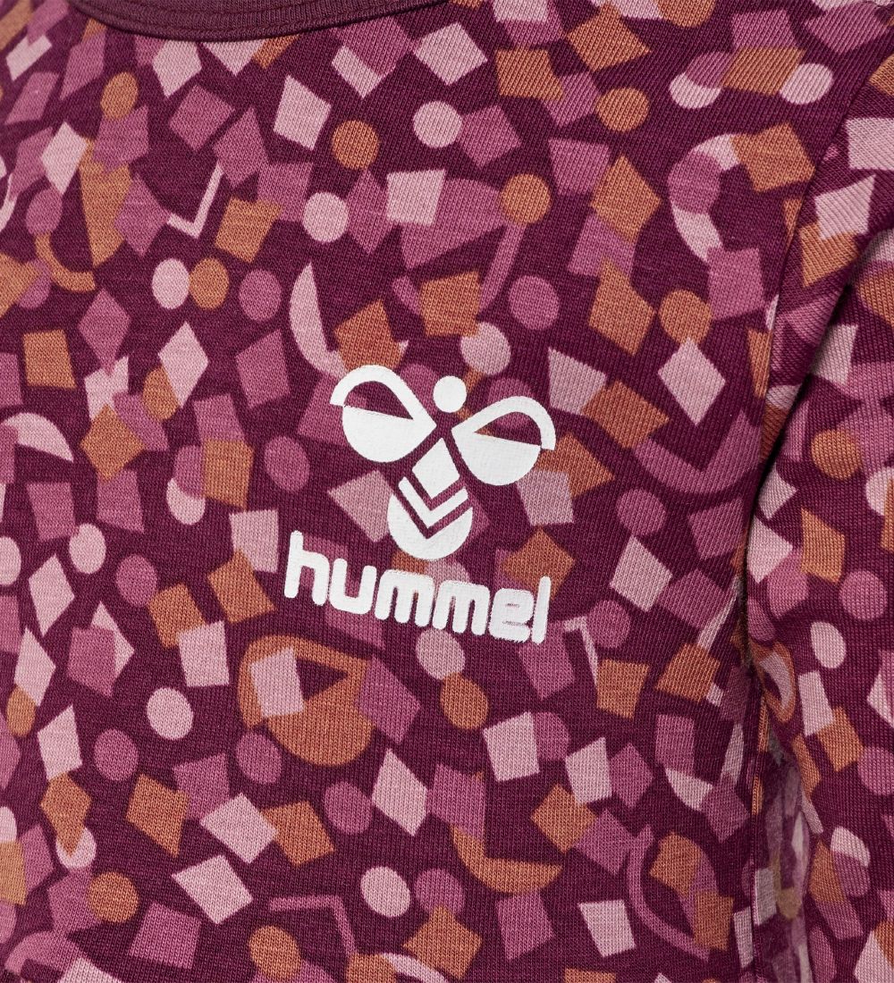Hummel Kjole - hmlConfetti - Windsor Wine