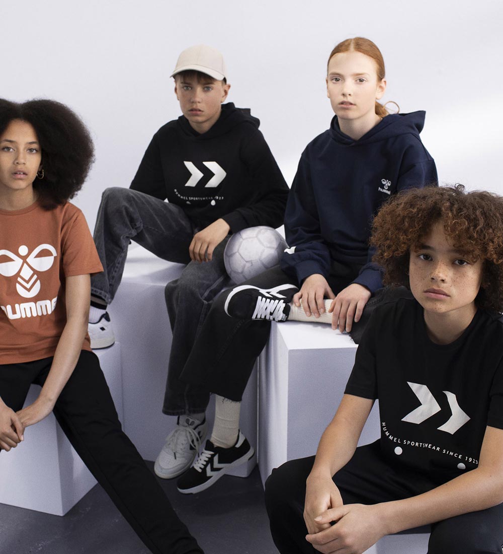 Hummel Hættetrøje - hmlSkate - Sort