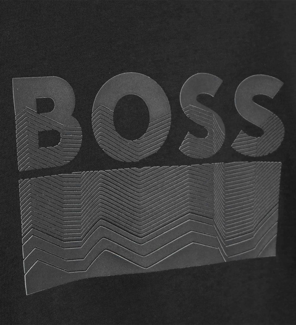 BOSS Bluse - Casual 2 D3 - Sort m. Print