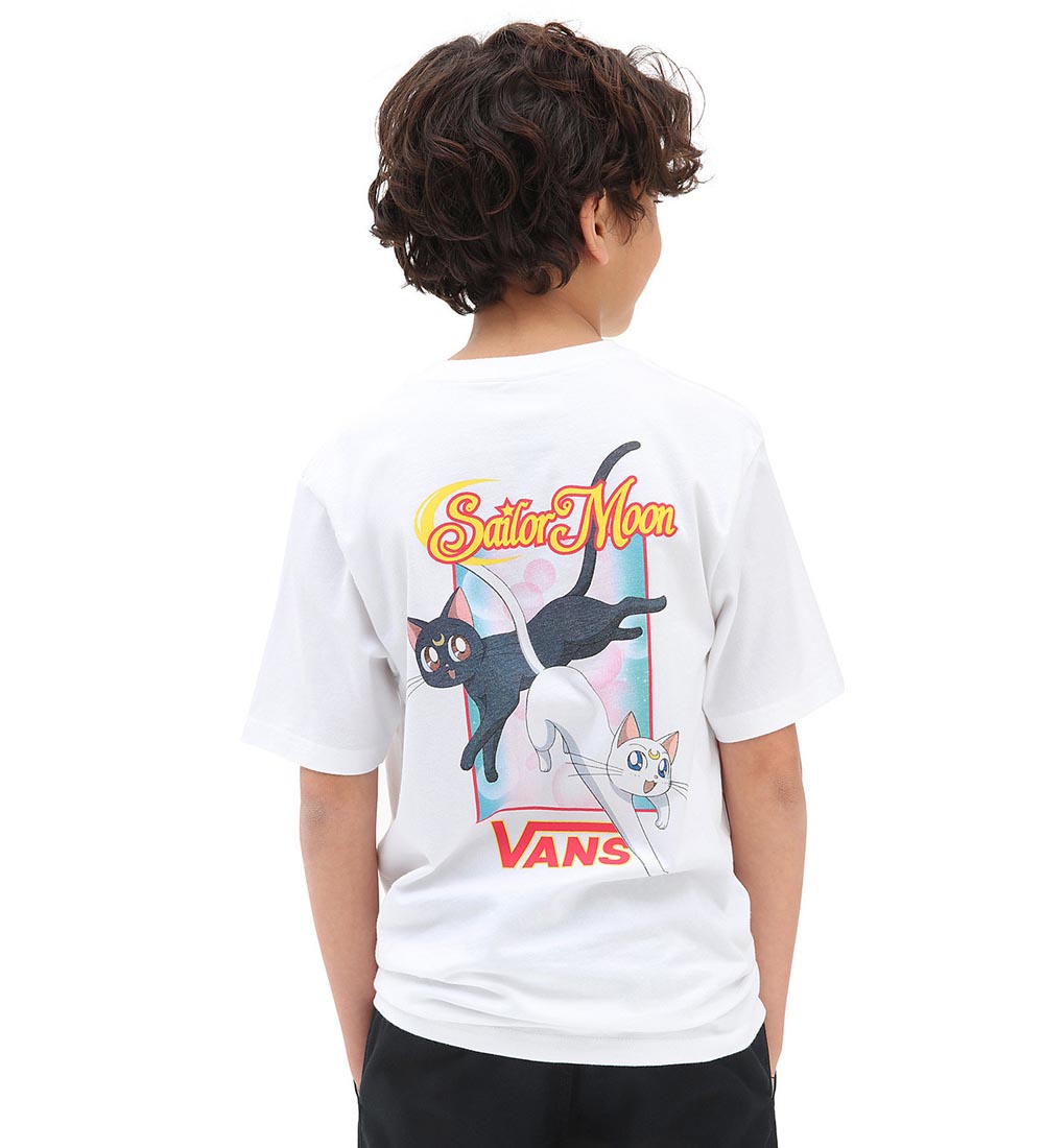 Vans T-shirt  - Vans x Sailor Moon - Hvid