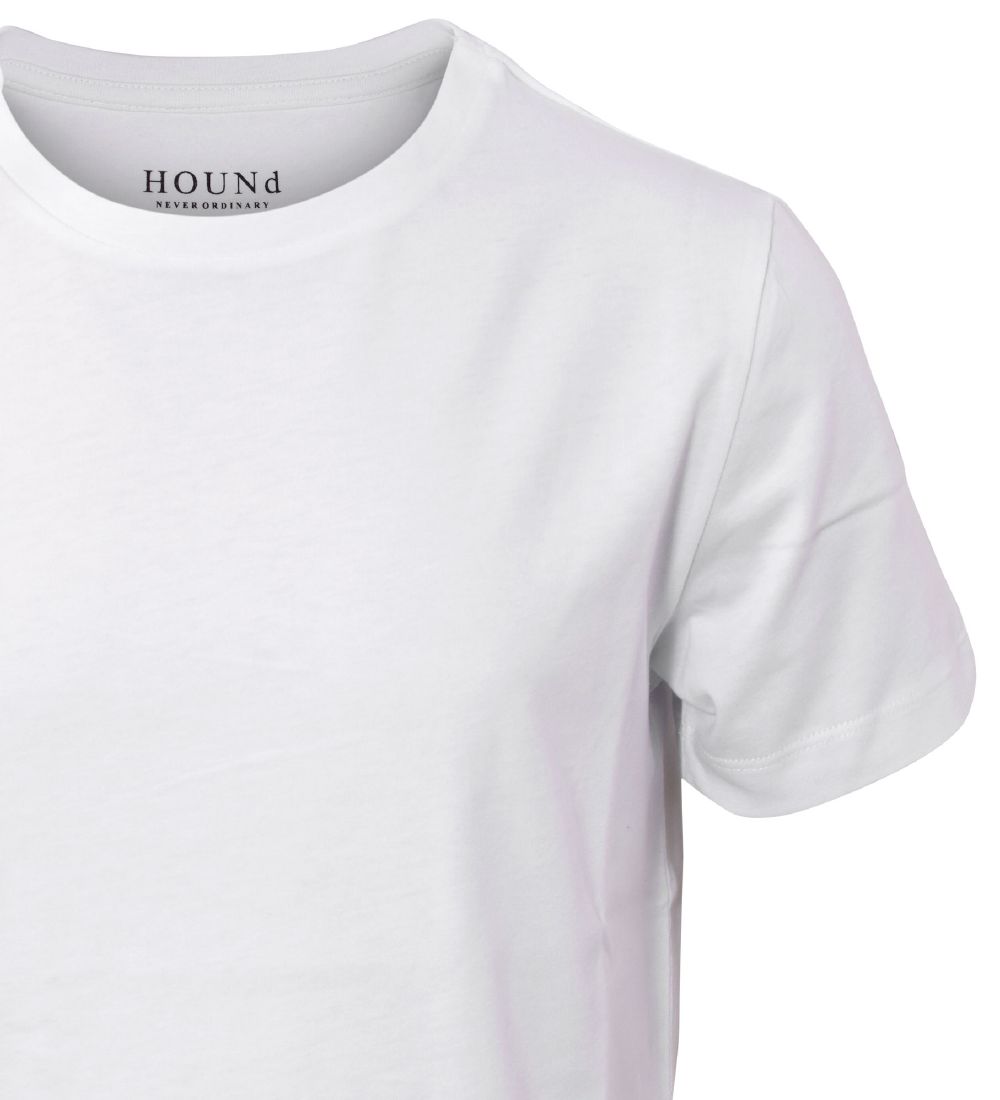 Hound T-shirt - Basic - Hvid