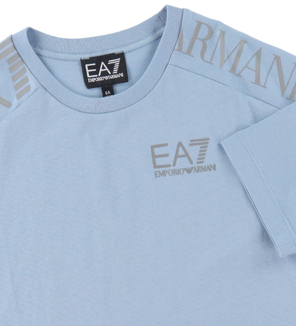 EA7 T-shirt - Ashley Blue m. Gr