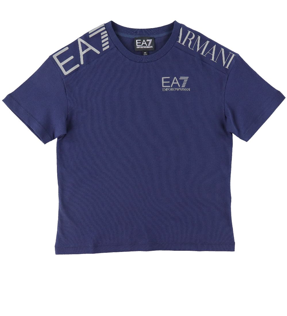 EA7 T-shirt - Navy Blue m. Gr