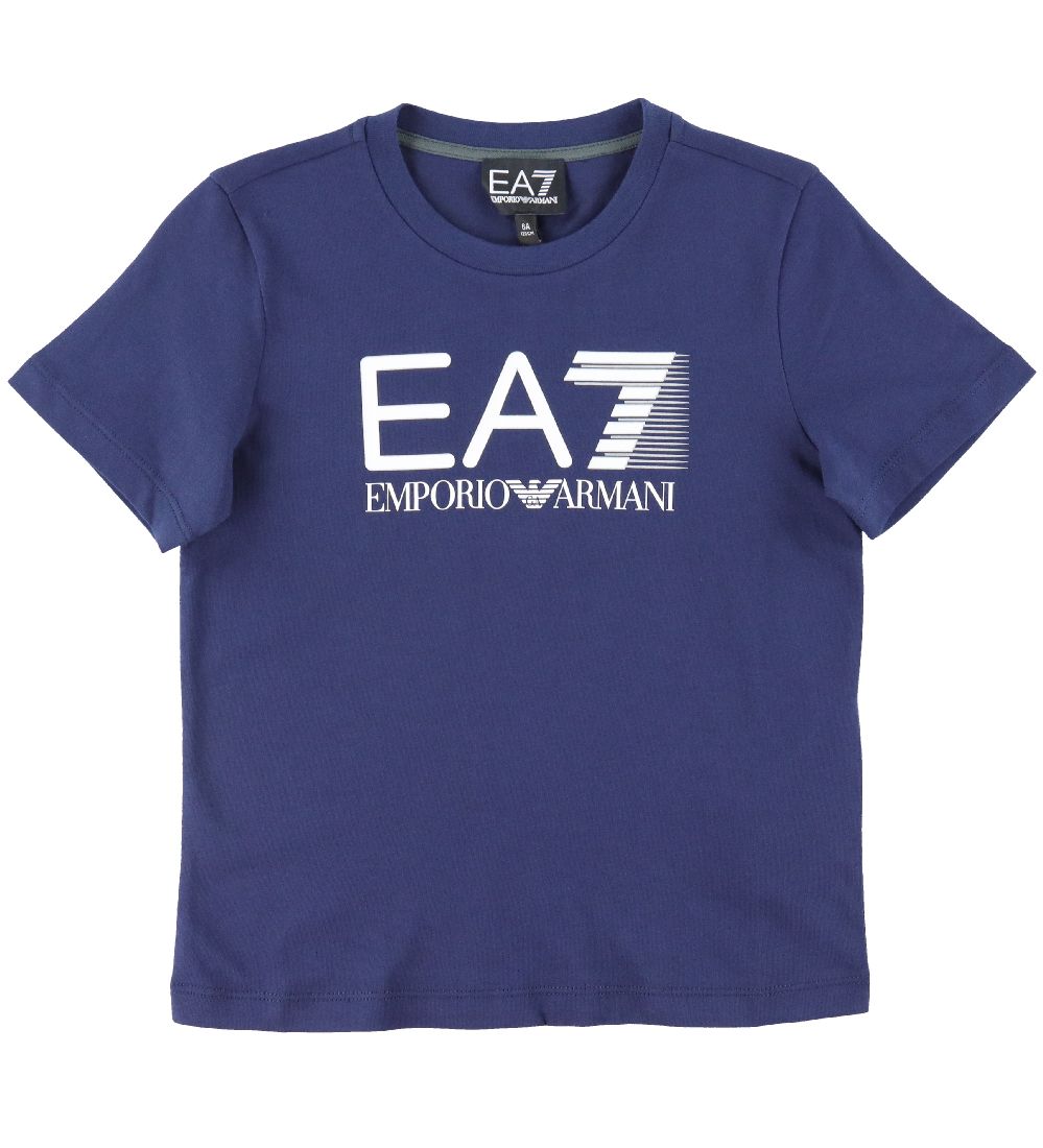 EA7 T-shirt - Navy Blue m. Logo