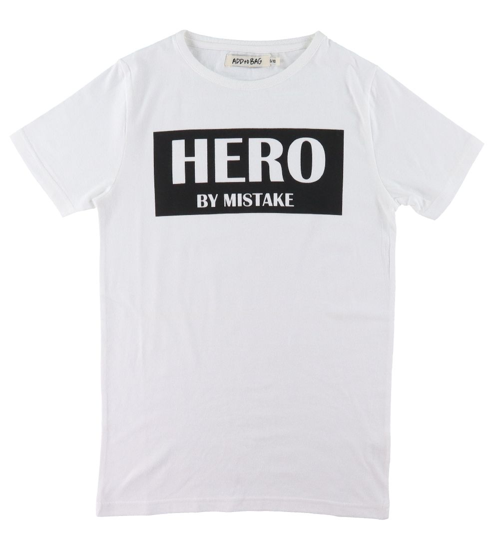 Add to Bag T-shirt - Hvid m. Print