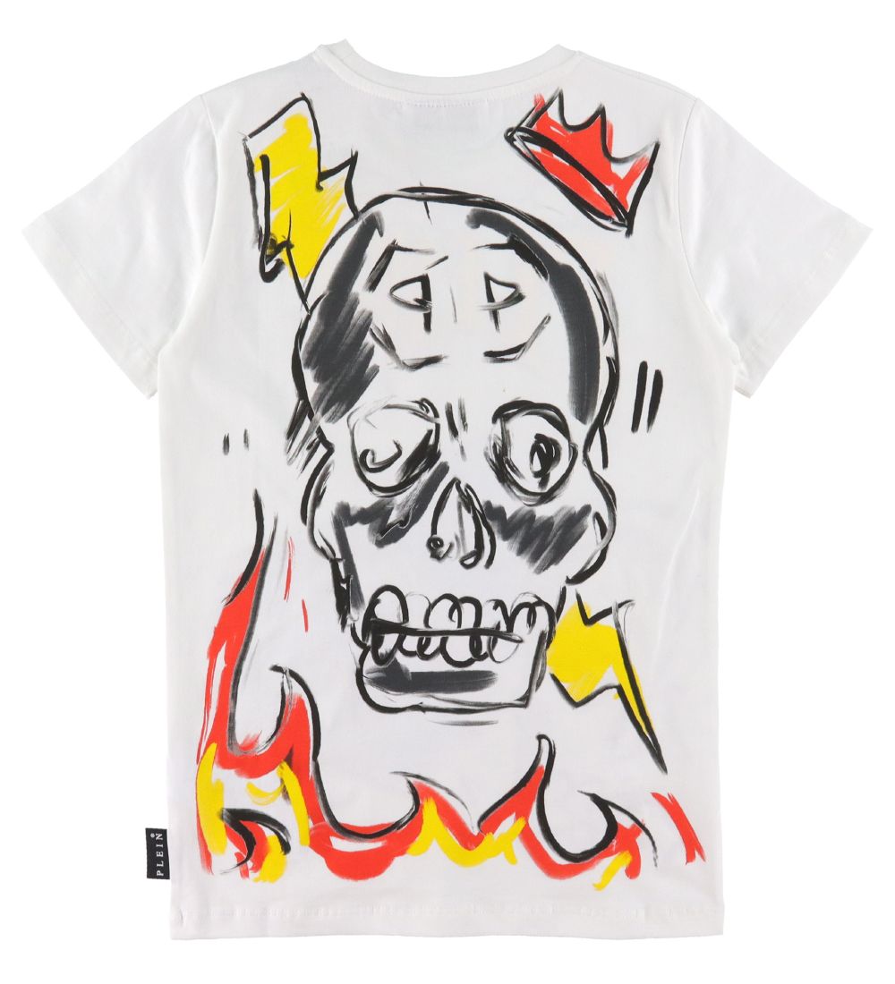 Philipp Plein T-shirt - Hvid m. Print