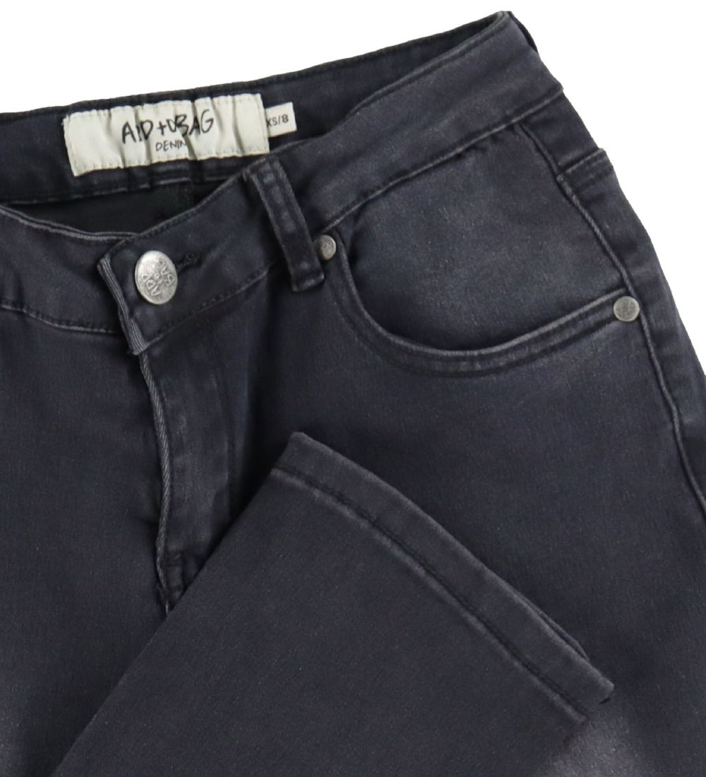Add to Bag Jeans - Trashed Black