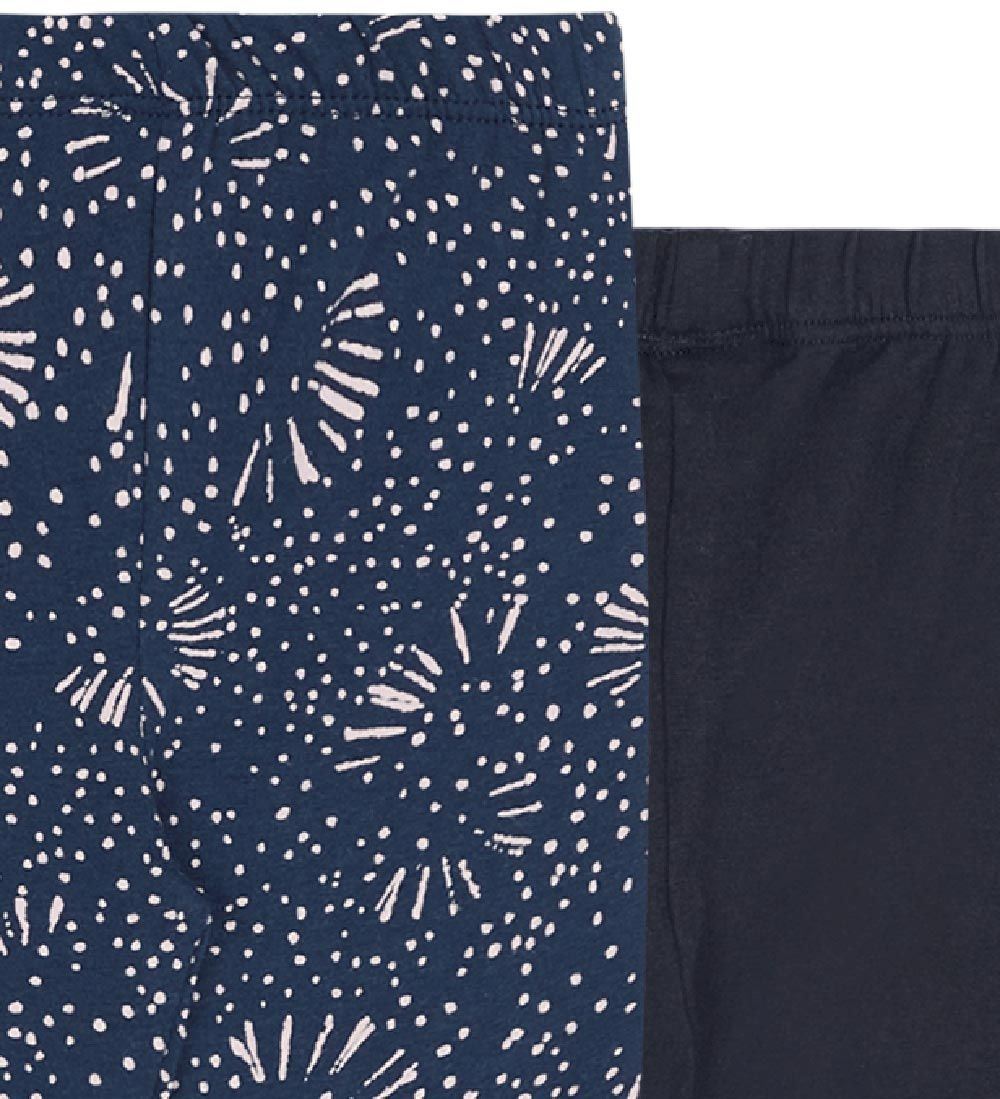 Noa Noa miniature Leggings - Baby Amelia Leggings 2-Pack - Navy