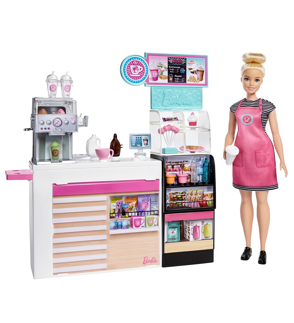 Barbie Dukkest - Med Coffee Shop