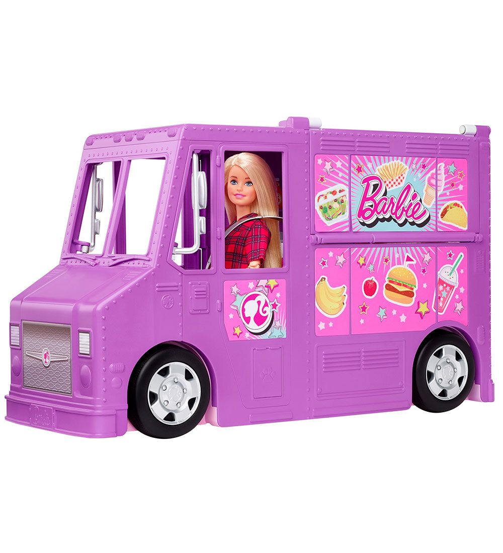 Barbie Dukkest - Madvogn Med Tilbehr