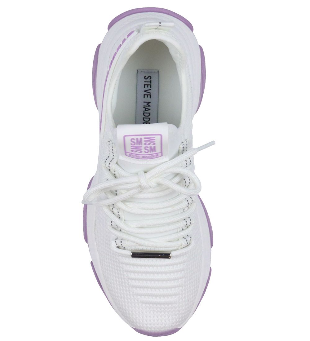 Steve Madden Sneakers - Mac E - White/Lavender