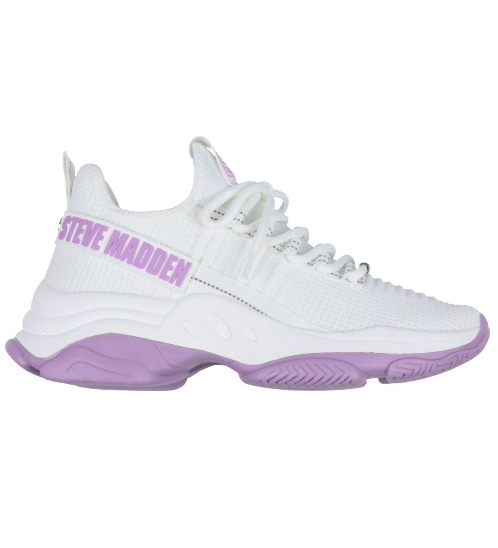 Steve Madden Sneakers - Mac E - White/Lavender