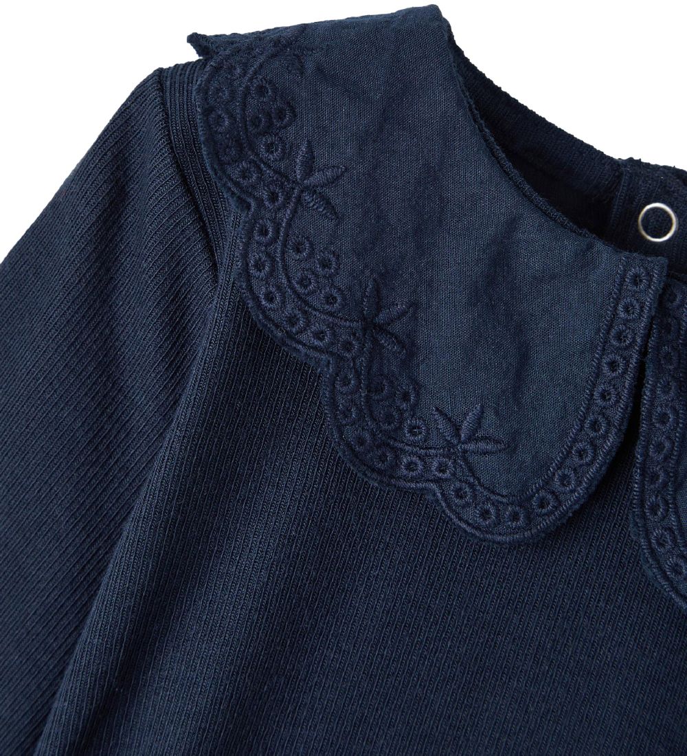 Name It Bluse - Rib - NbfRona - Dark Sapphire