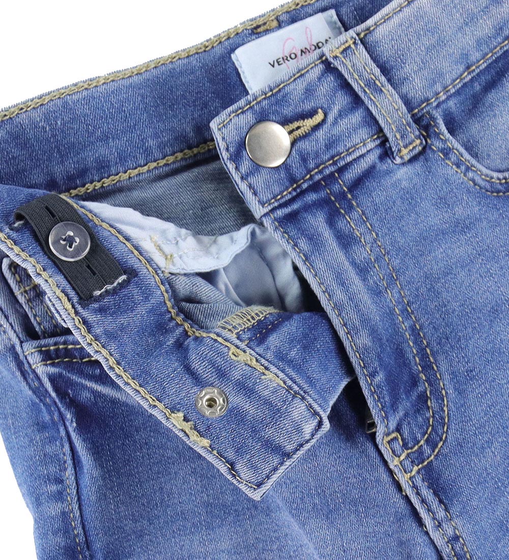 Vero Moda Girl Jeans - Noos - VmAva - Medium Blue Denim